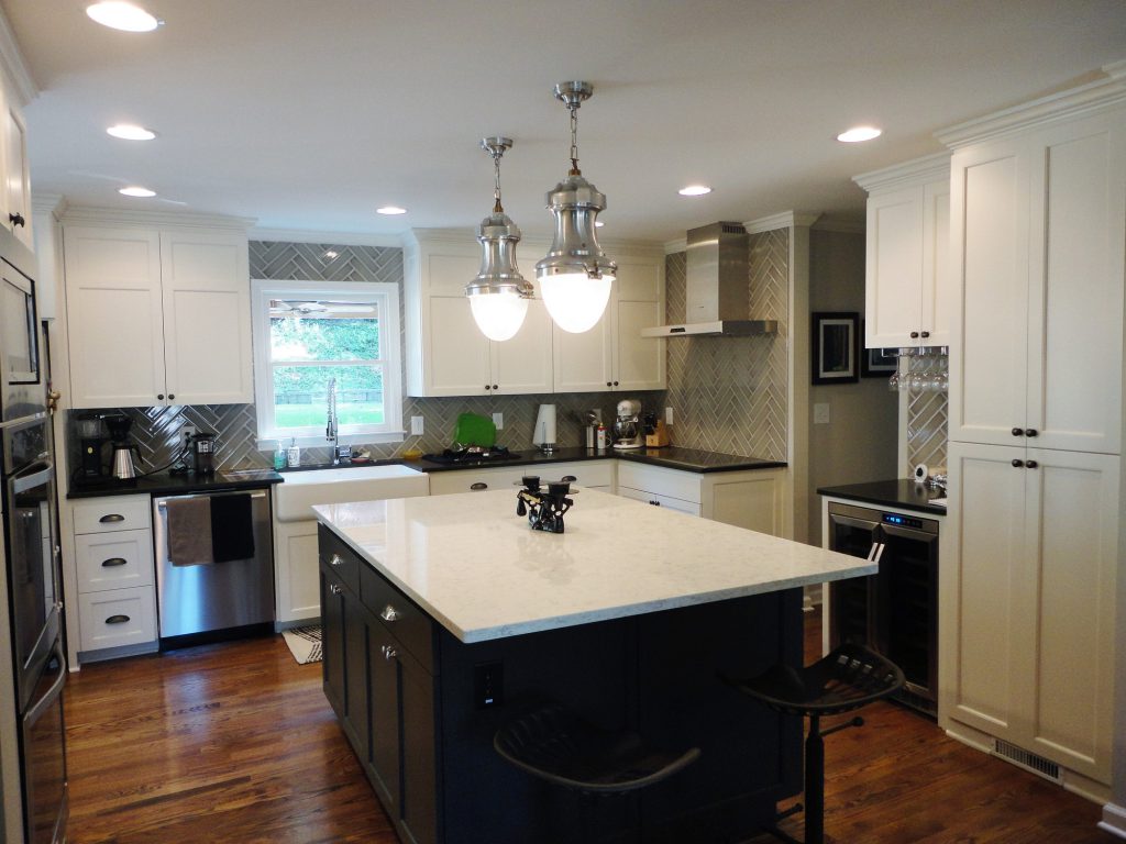 A stylish kitchen remodel from Norm Hughes homes remodeling service