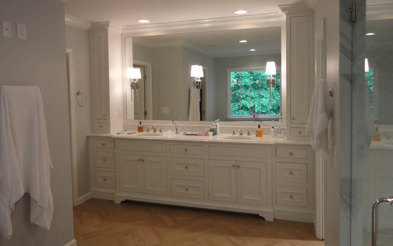 Create better flow in your master bathroom