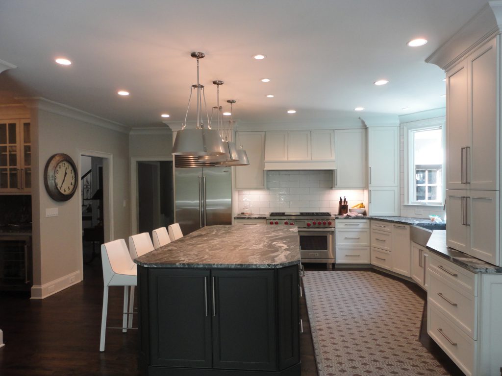 Cozy kitchen with custom remodel