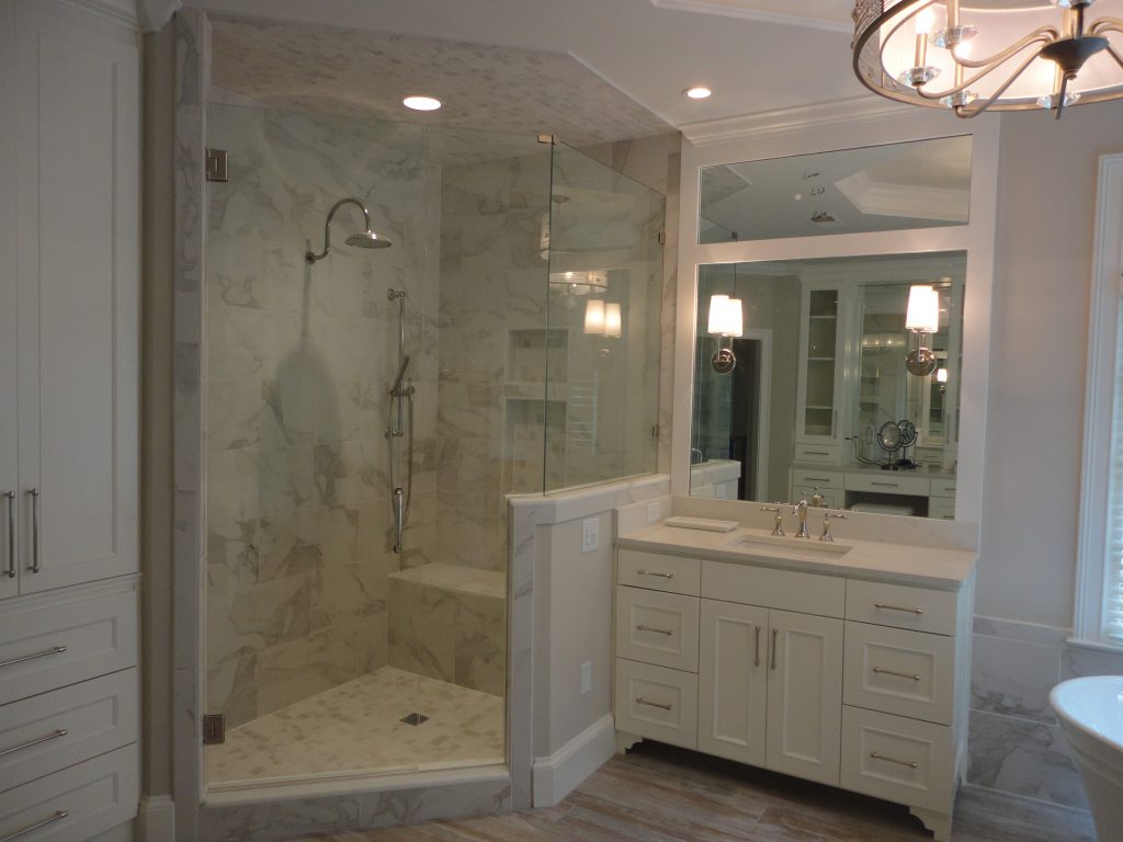 Redesigned Bathroom by Norm Hughes Homes